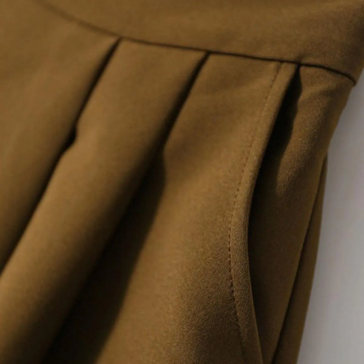 Nuovo autunno gonne al ginocchio donna vintage solido semplice una linea tutti abbinati ufficio signora elegante temperamento ch