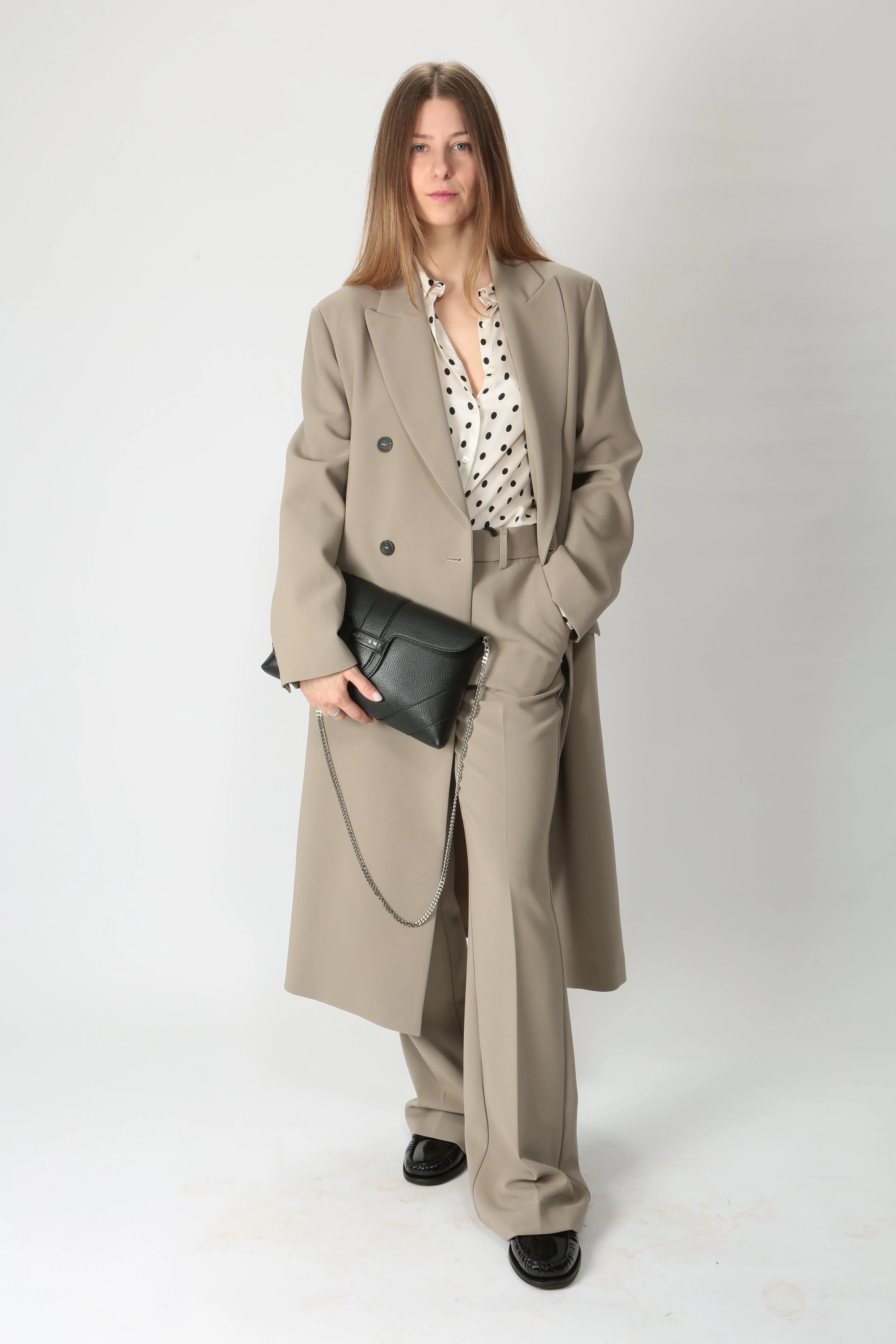 Ottod'ame Cappotto doppiopetto lungo LIM-DJ0035