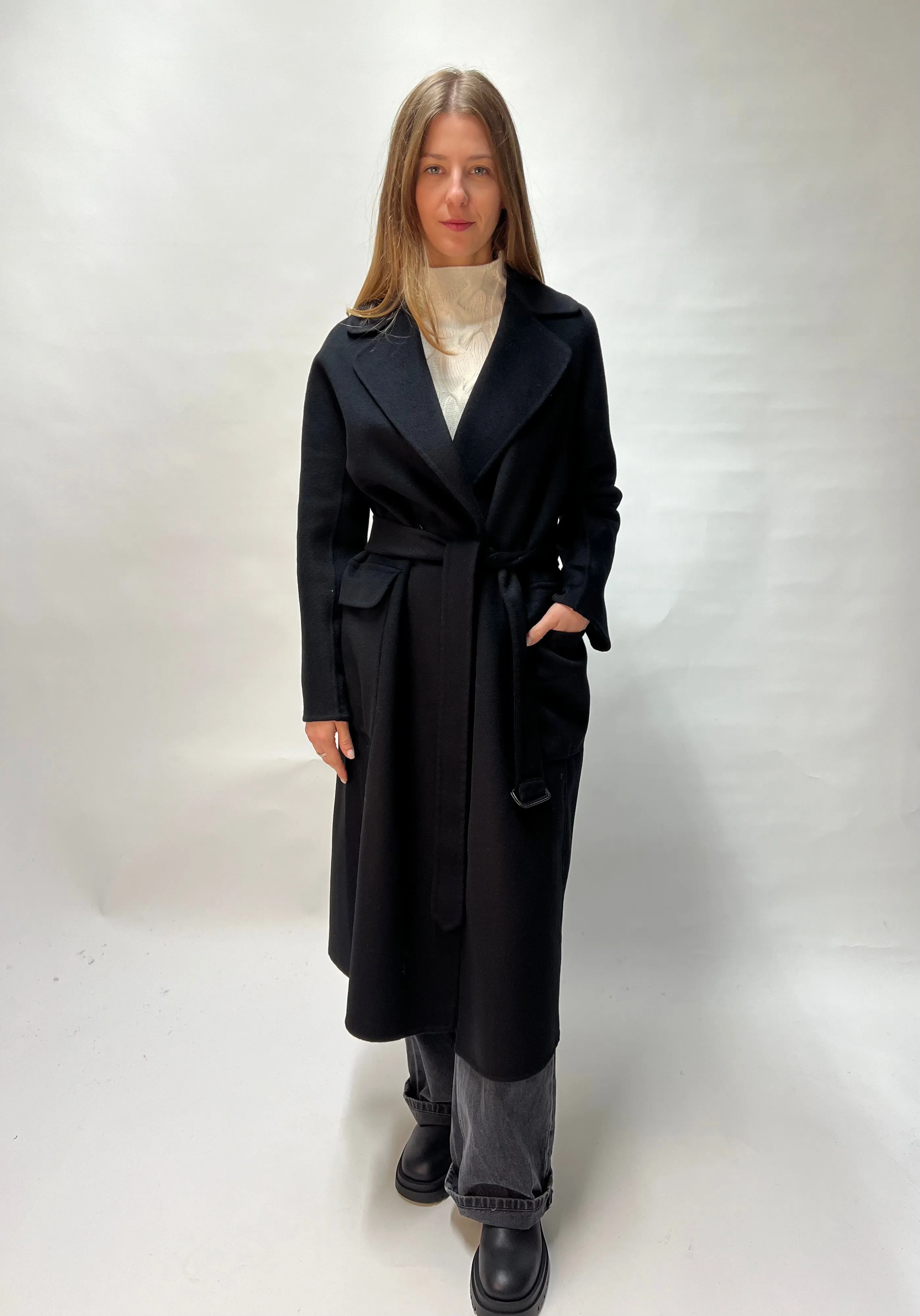 Ottod'ame Cappotto lungo misto lana DJ0011-1