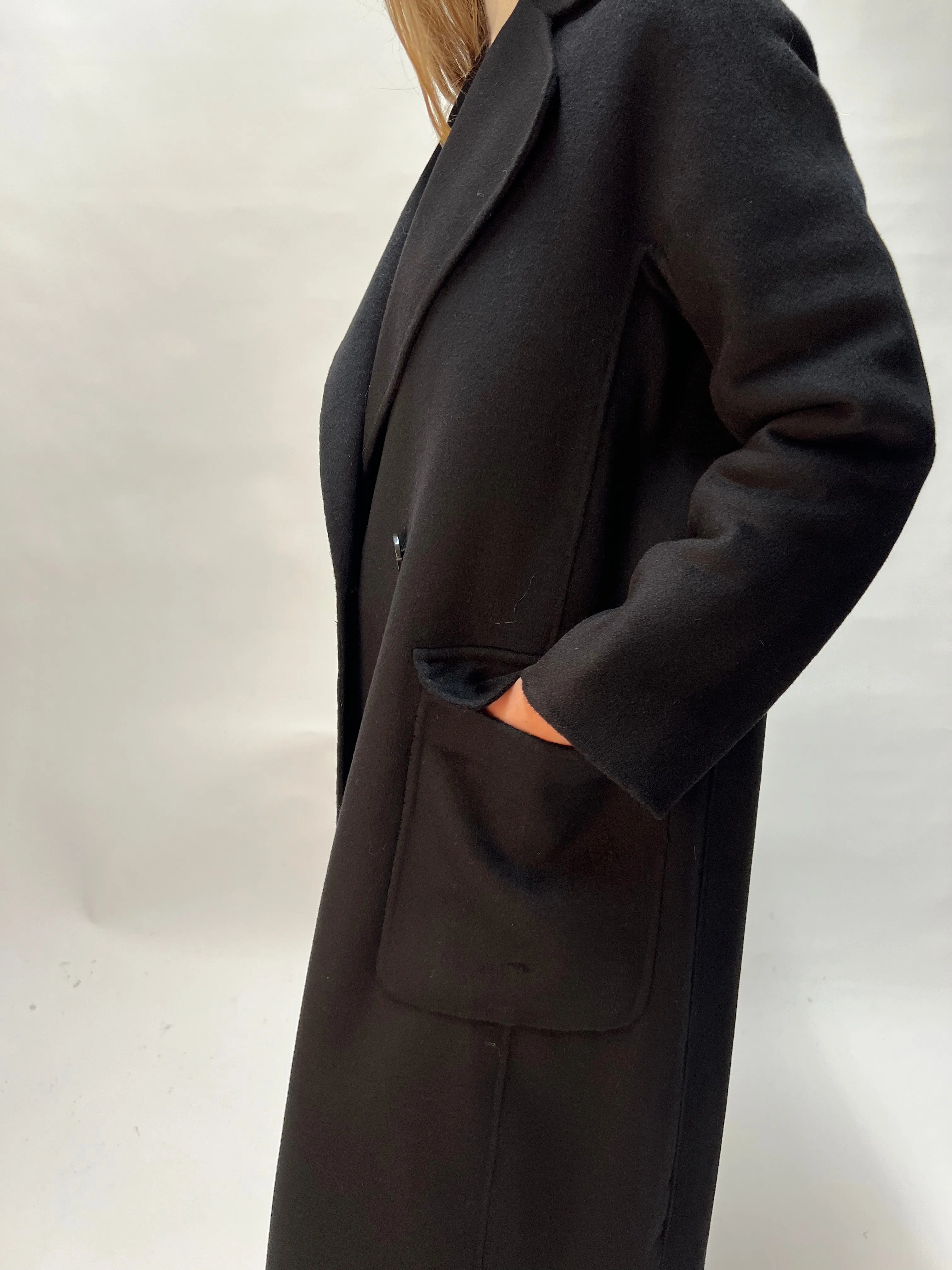 Ottod'ame Cappotto lungo misto lana DJ0011-1