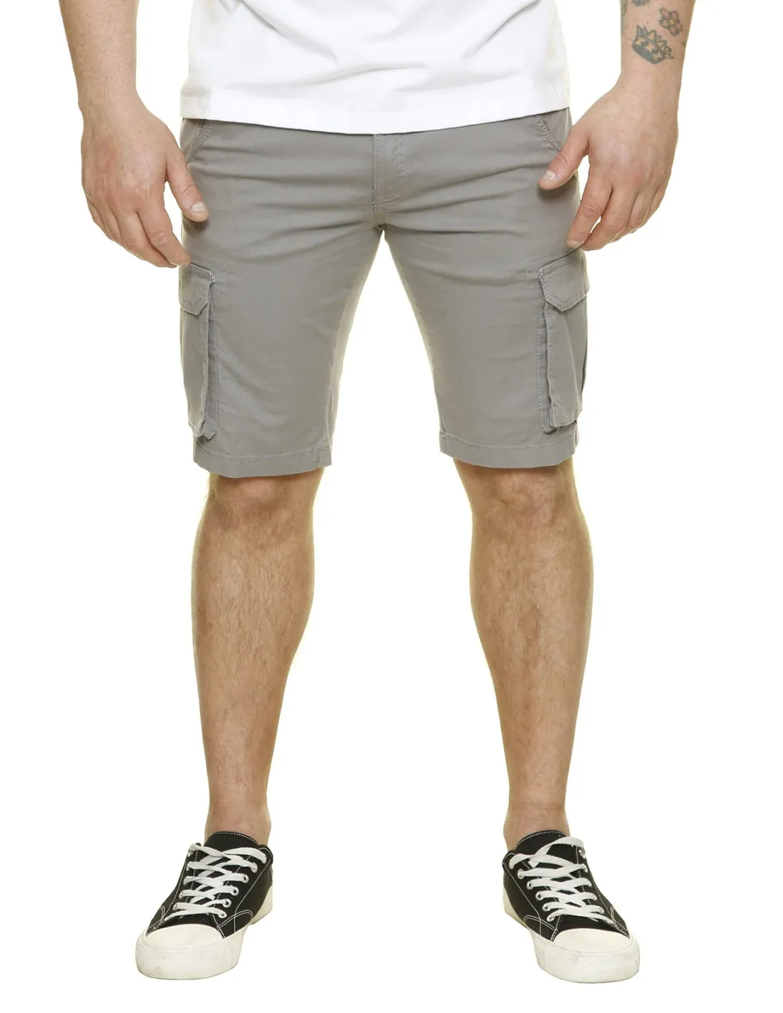 Pantalone Bermuda in cotone  con tasche laterali Mod Treviso