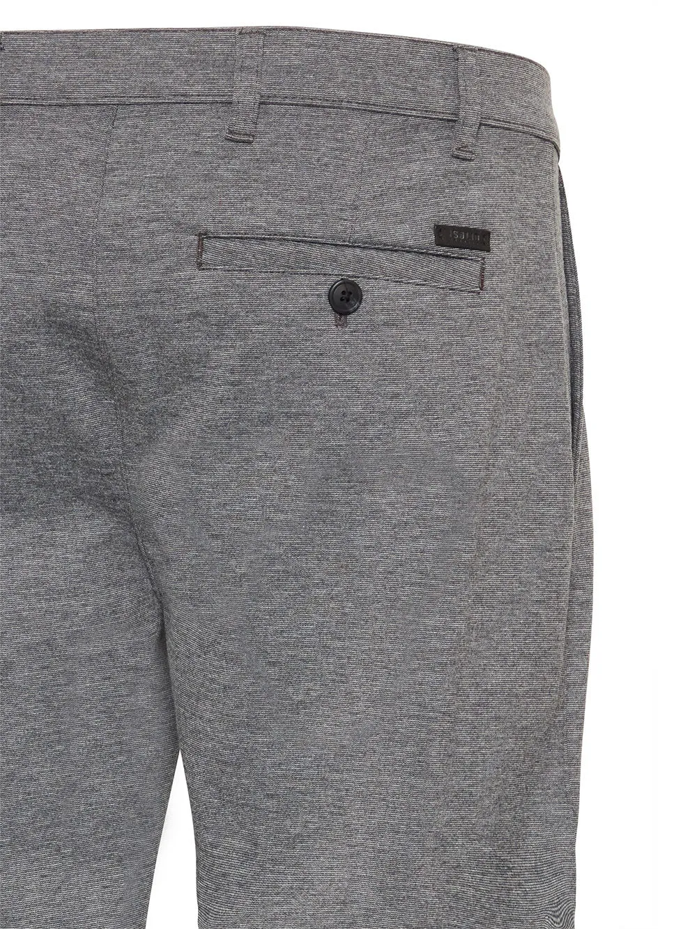 Pantalone Uomo grigio regular elasticizzato