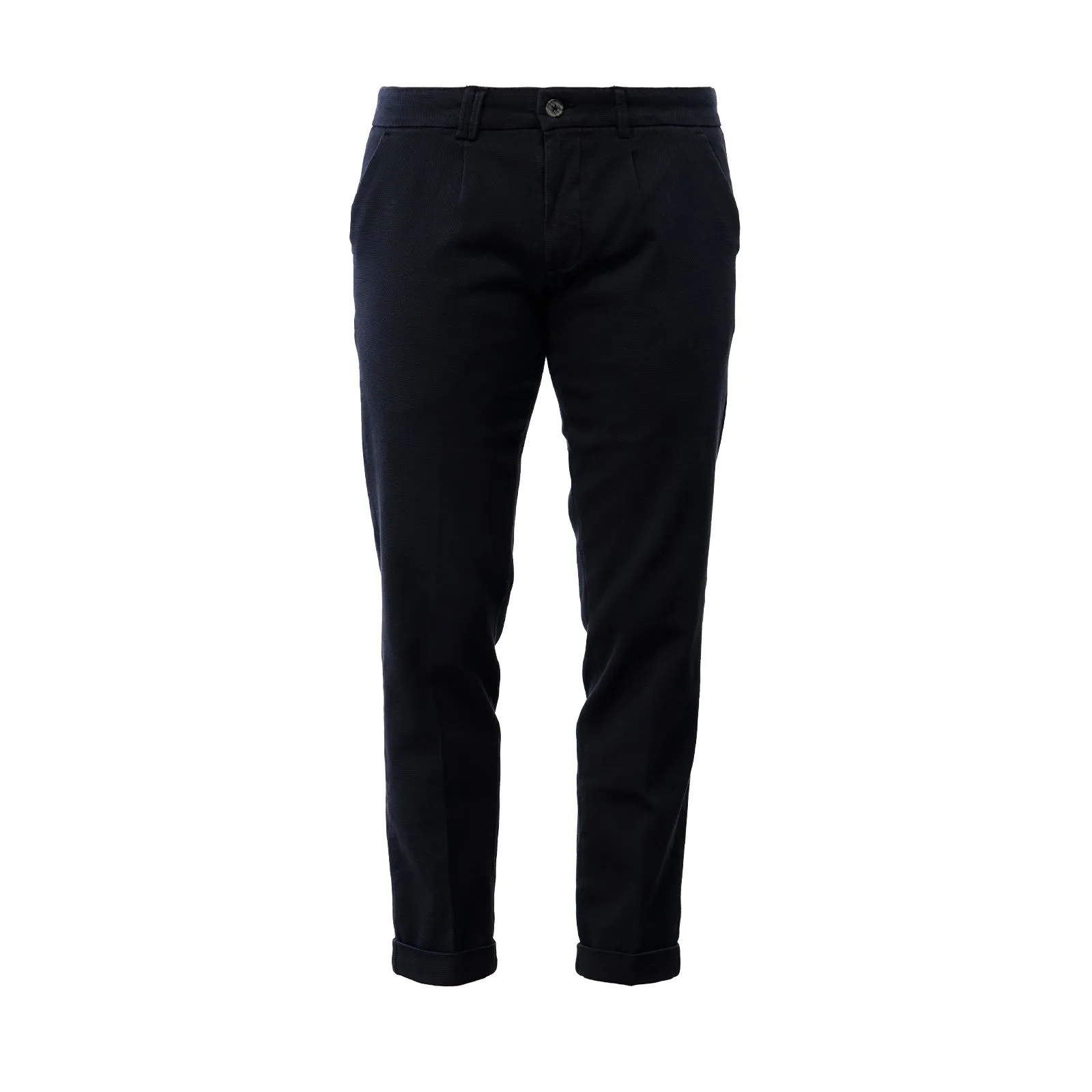 Pantaloni blu con tasche