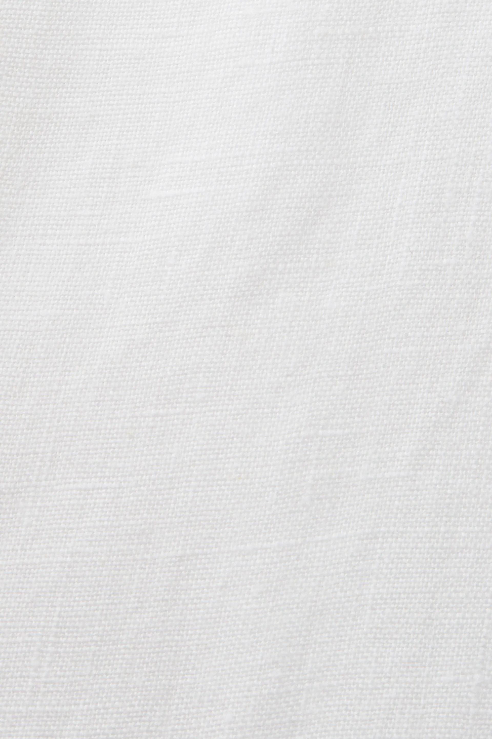 Pantaloni cropped in lino