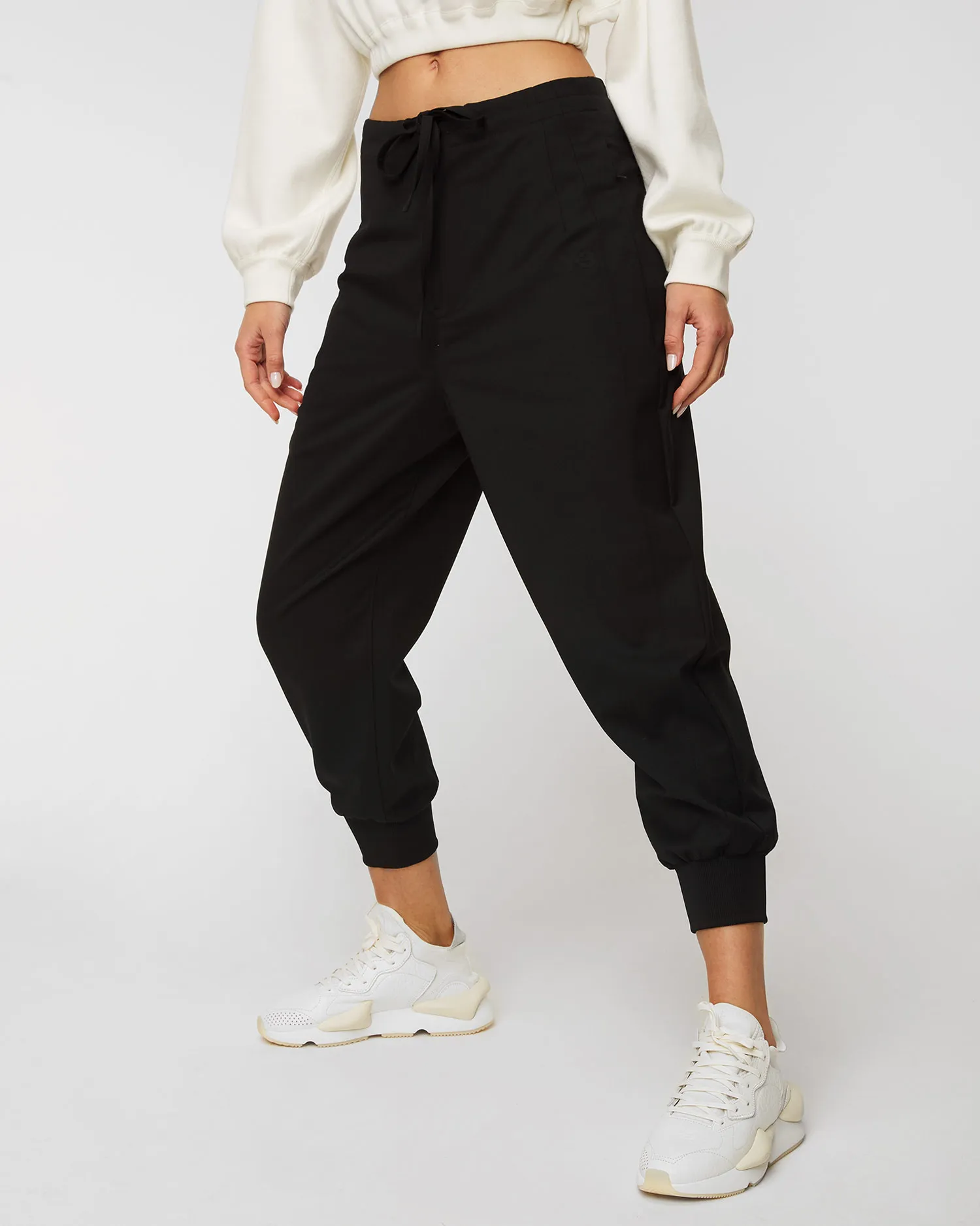 Pantaloni in lana Y-3 HN4322-black