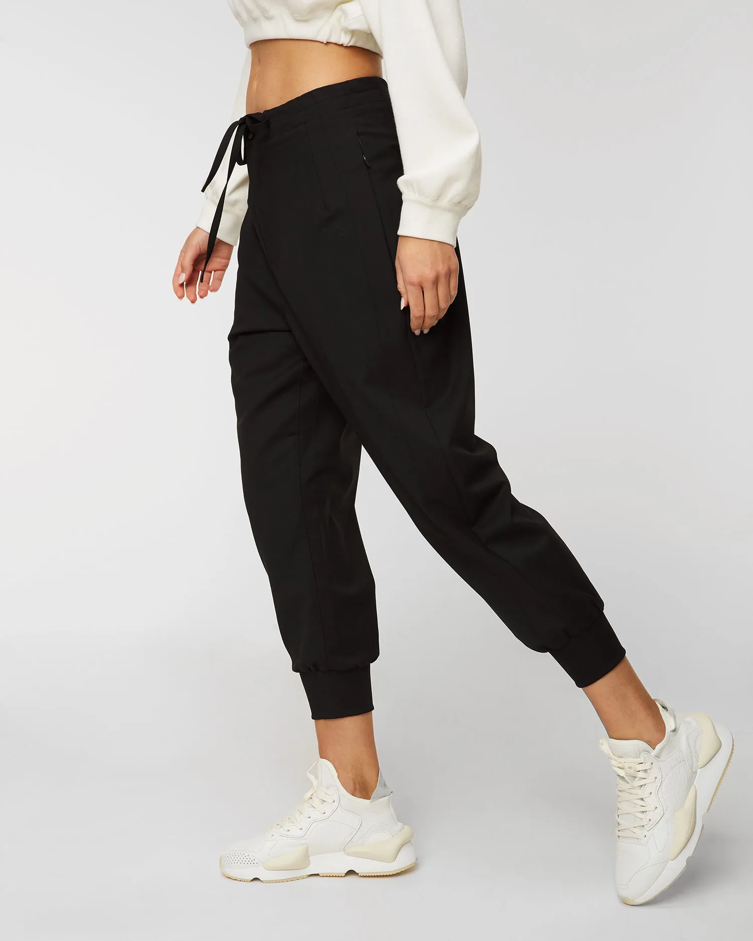 Pantaloni in lana Y-3 HN4322-black