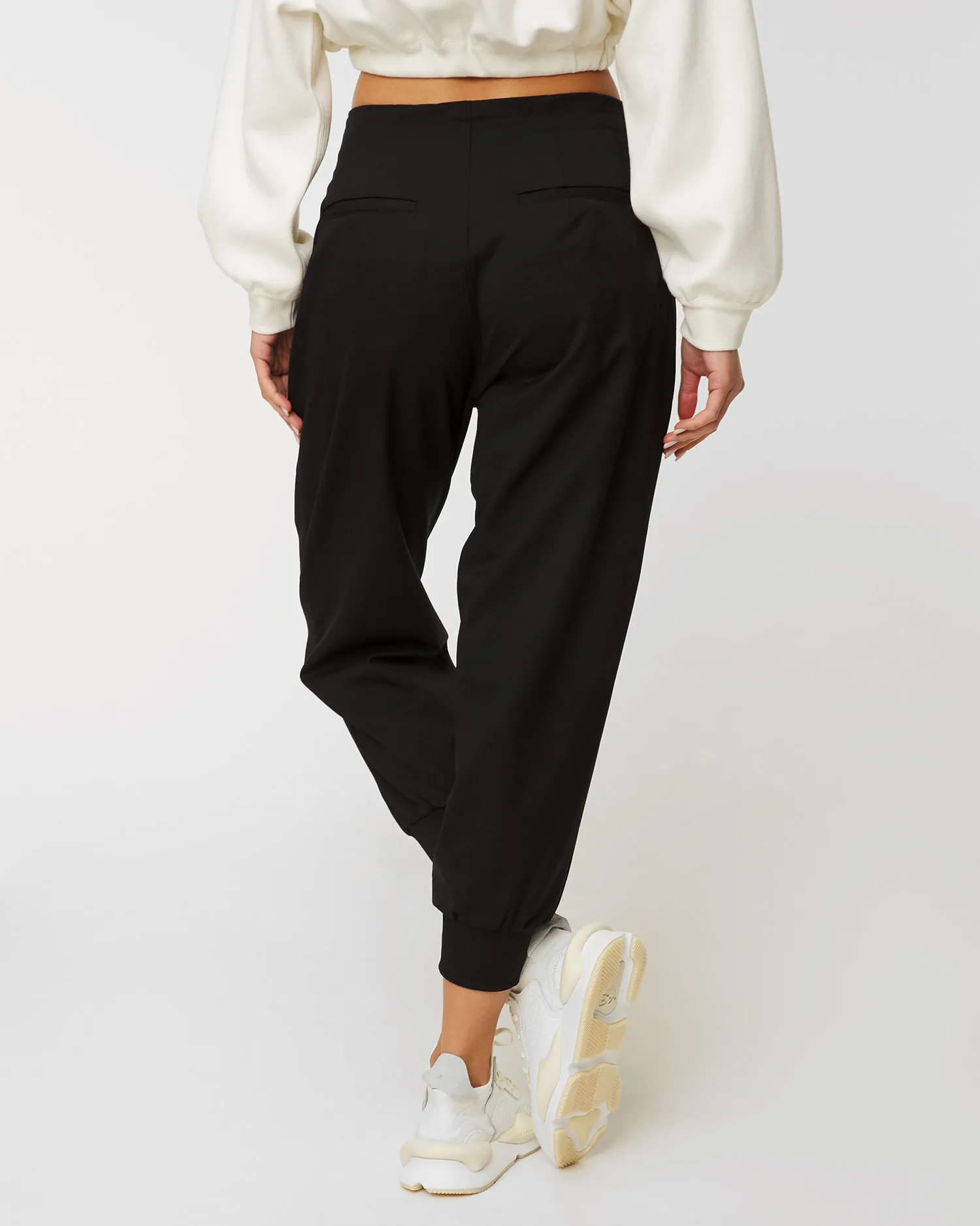 Pantaloni in lana Y-3 HN4322-black