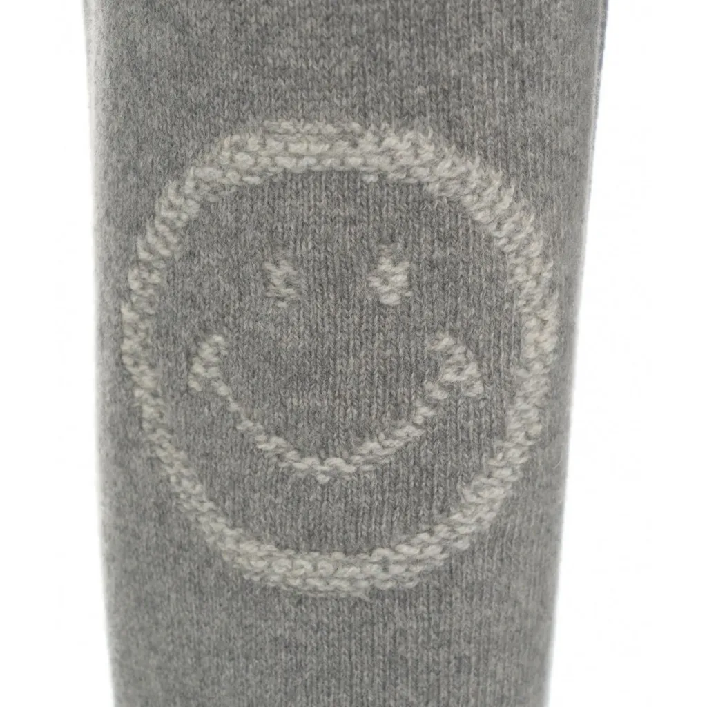 Pantaloni in maglia grigio