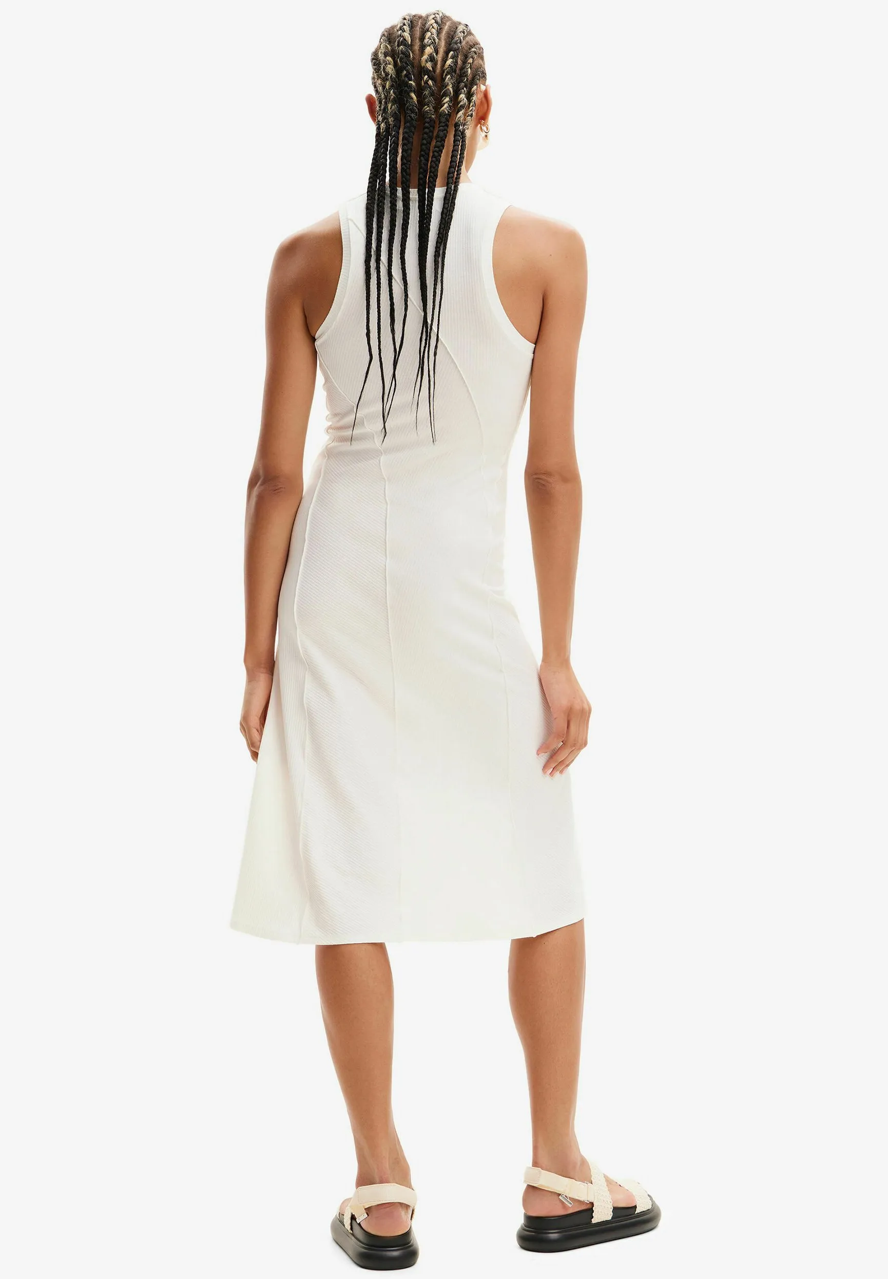 PATCHWORK MIDI - Abito in maglia