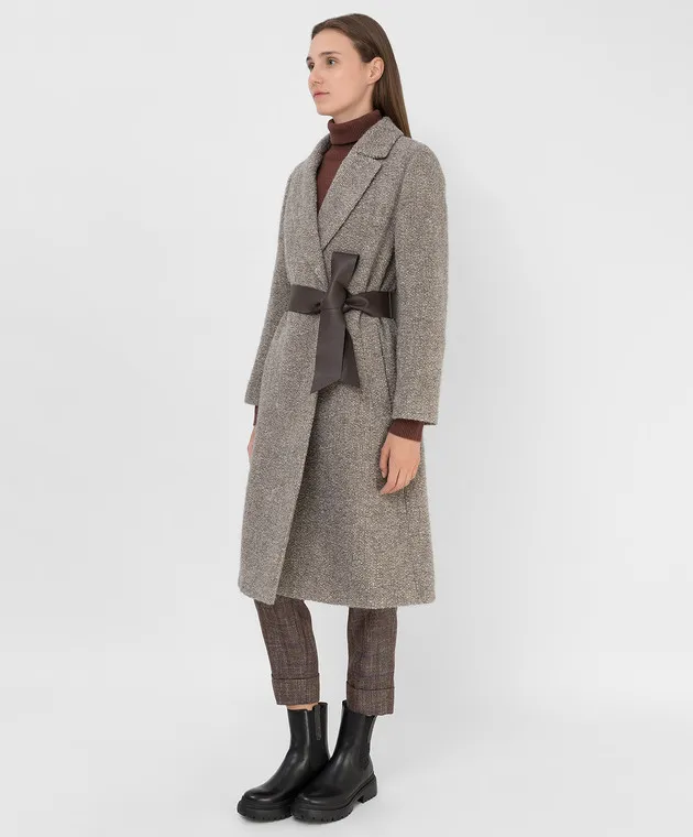 Peserico Cappotto in tweed con lurex S20078A05495