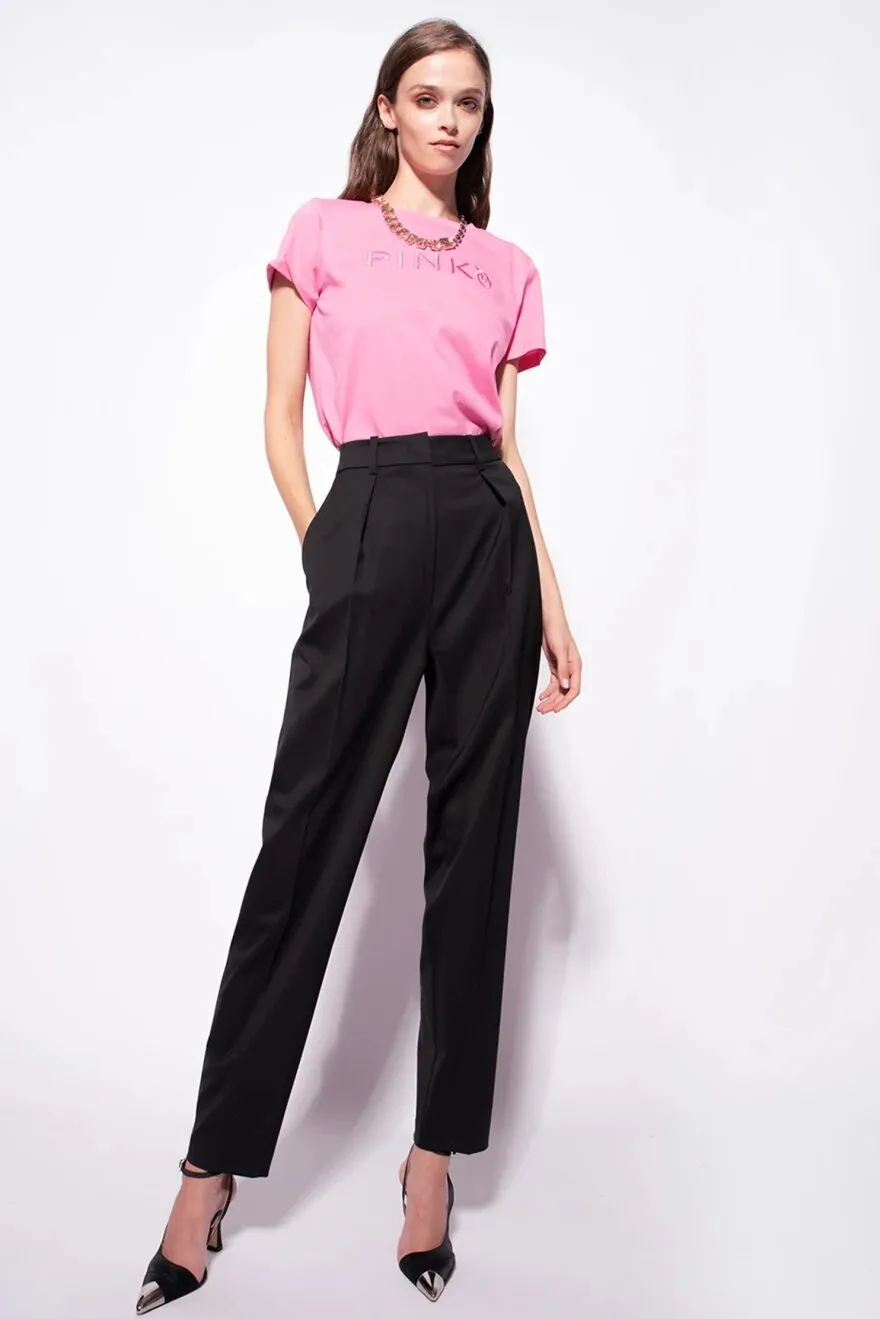 PINKO Pantaloni carrot stretch