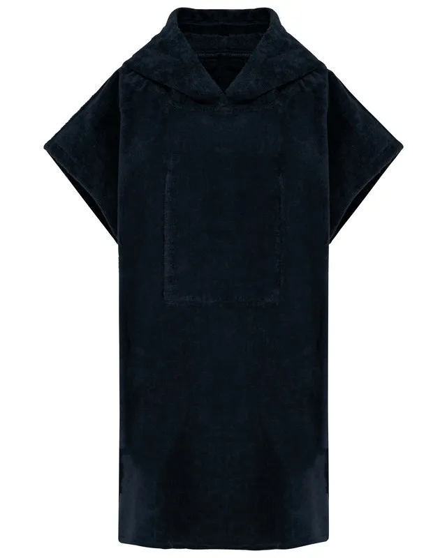 Poncho bambino in spugna con cappuccio