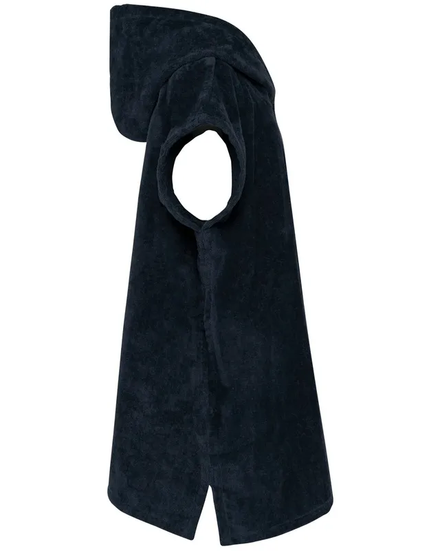 Poncho bambino in spugna con cappuccio