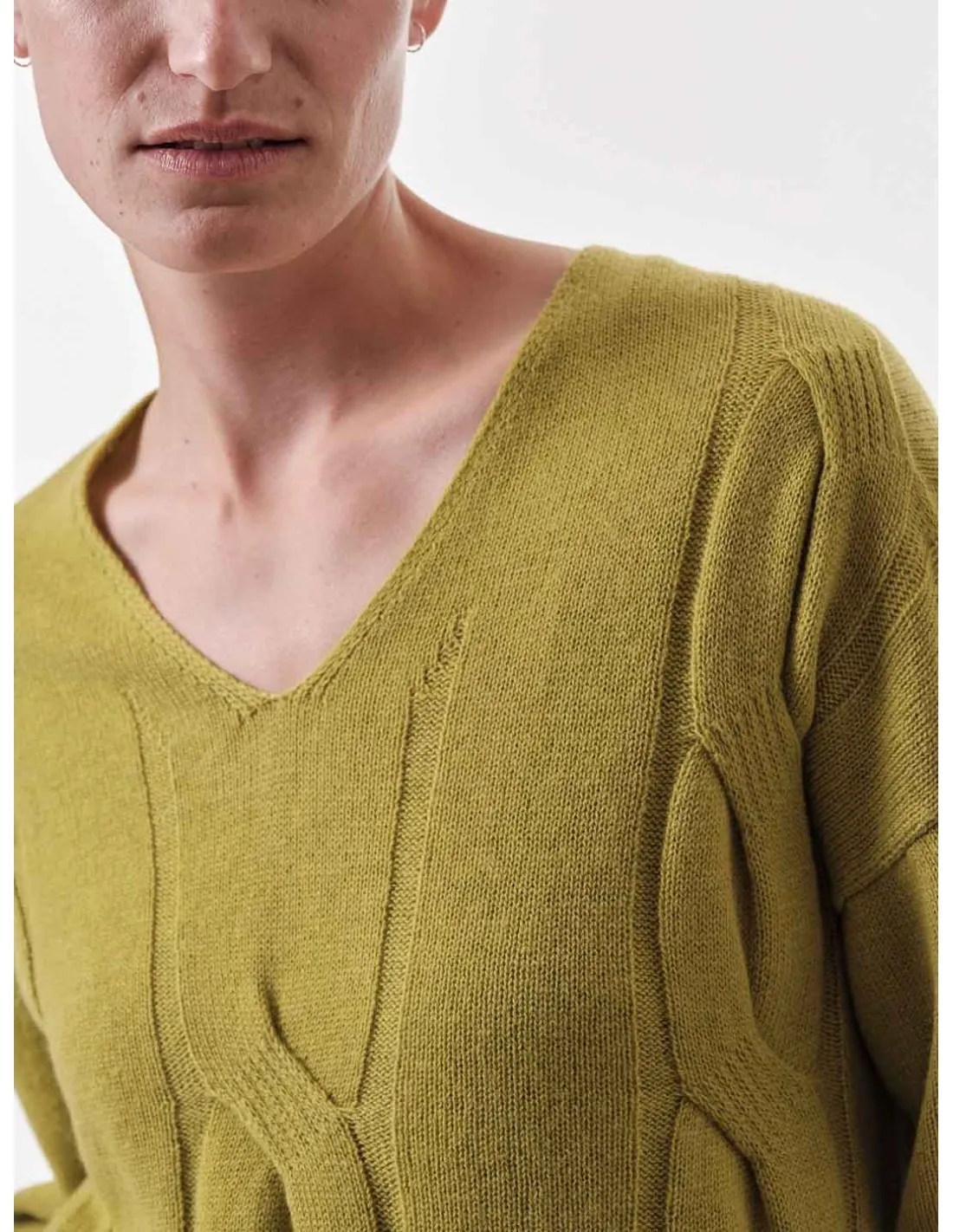 PULL IN 100% LANA VERGINE BIOLOGICA "TRECCIA"