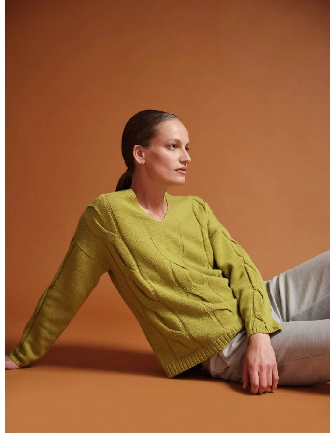 PULL IN 100% LANA VERGINE BIOLOGICA "TRECCIA"
