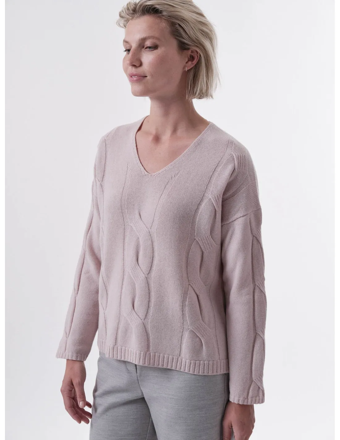 PULL IN 100% LANA VERGINE BIOLOGICA "TRECCIA"