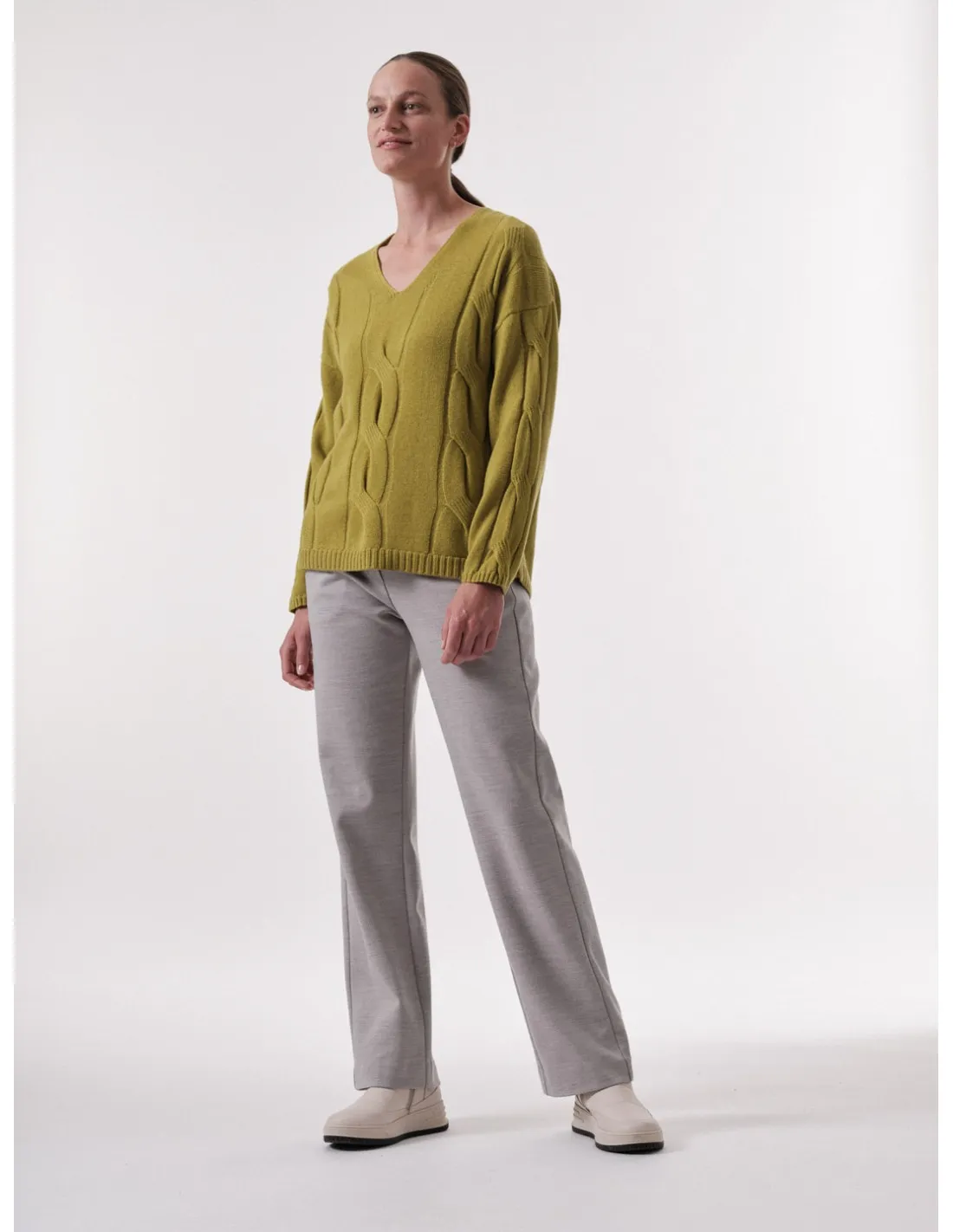 PULL IN 100% LANA VERGINE BIOLOGICA "TRECCIA"