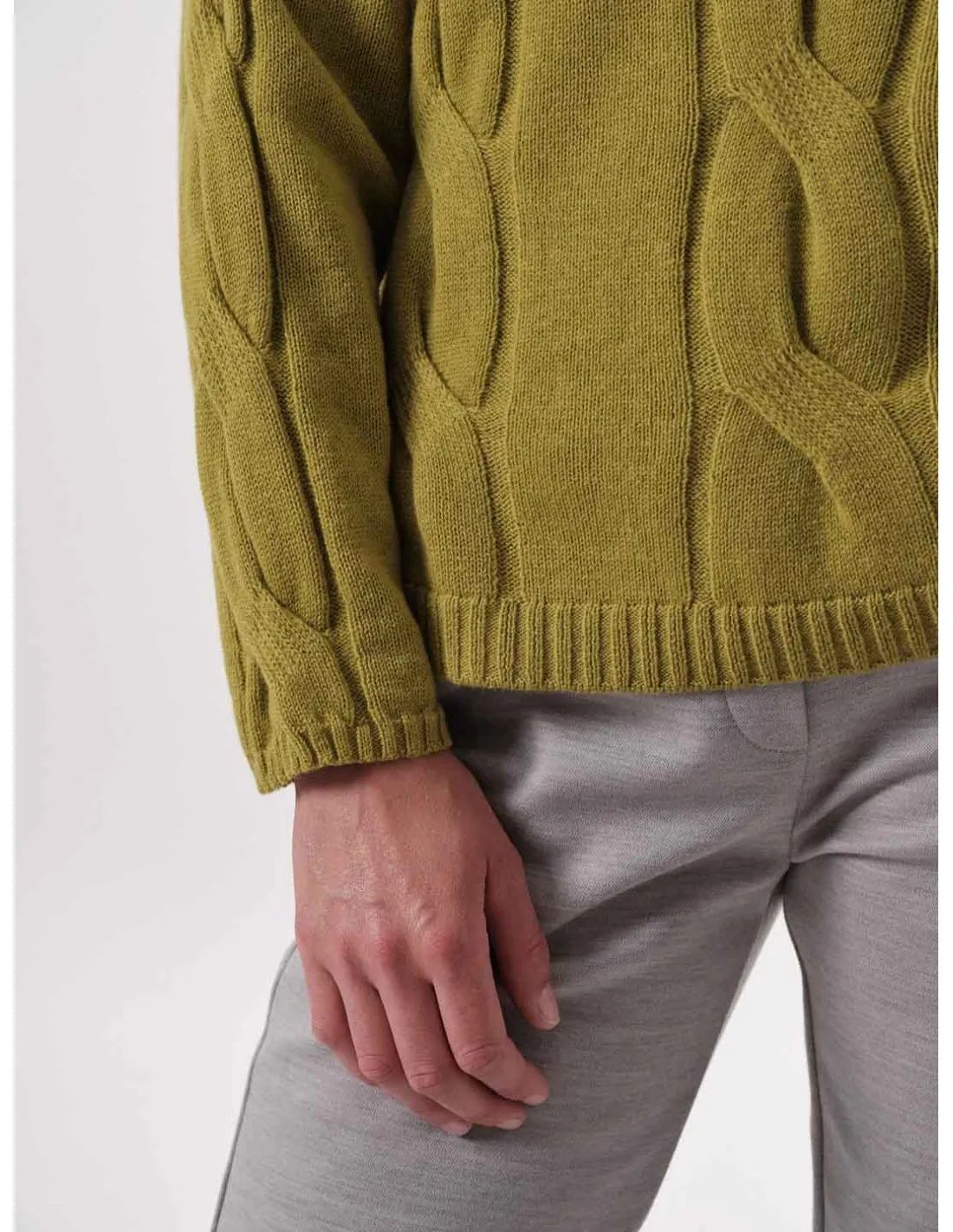 PULL IN 100% LANA VERGINE BIOLOGICA "TRECCIA"