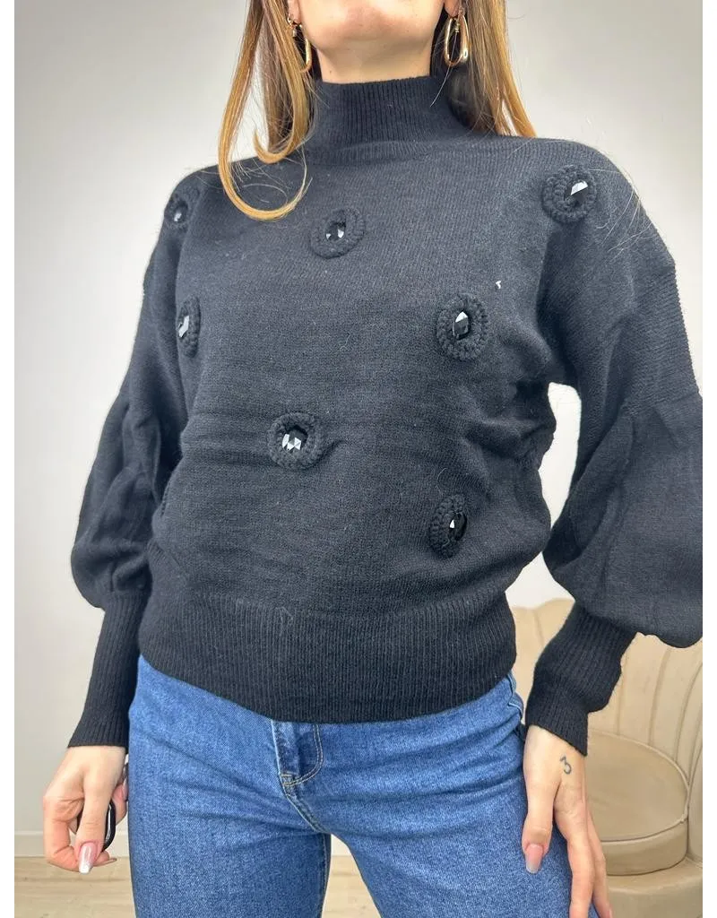 PULLOVER SOPHI NERO