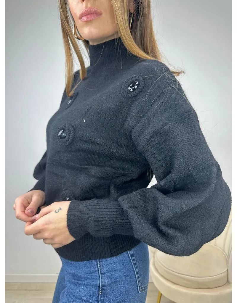 PULLOVER SOPHI NERO