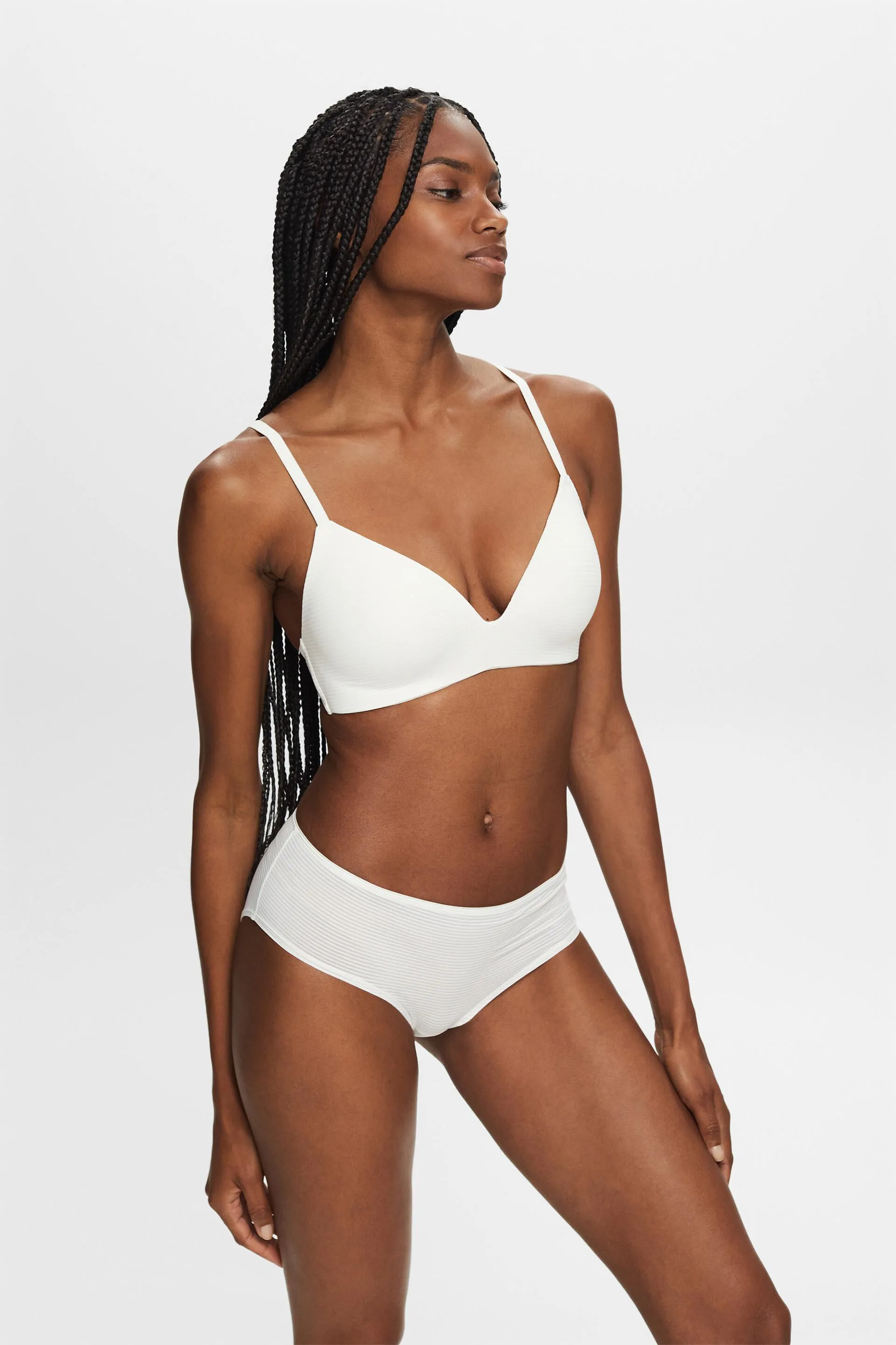 Reggiseno in microfibra imbottito e senza ferretto