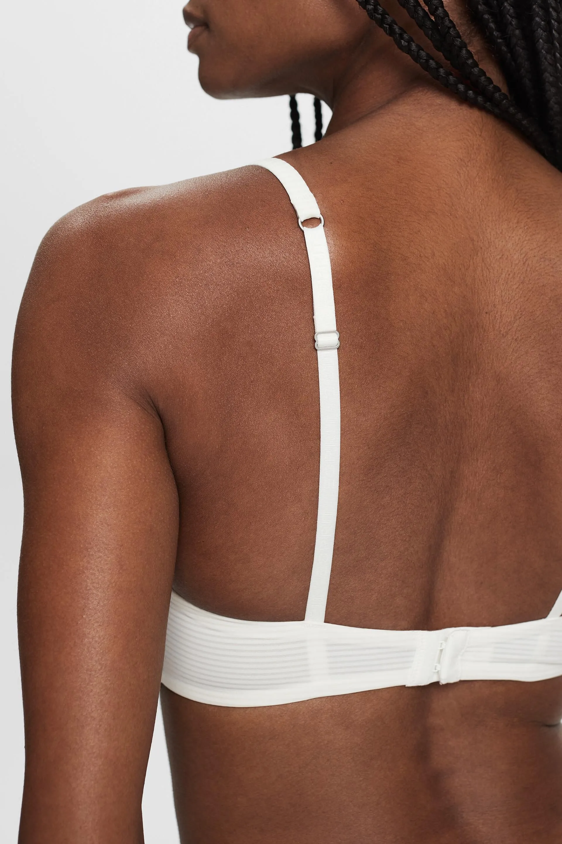 Reggiseno in microfibra imbottito e senza ferretto