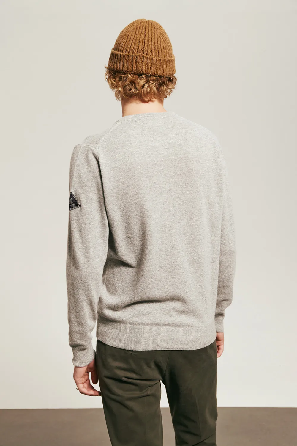 ROY ROGER’S Maglia Girocollo in Lana e Cashmere