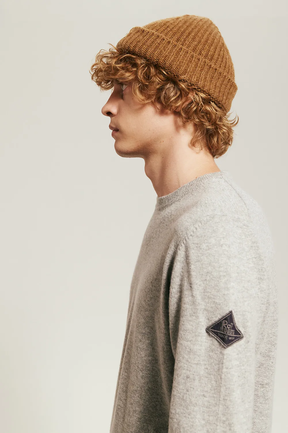 ROY ROGER’S Maglia Girocollo in Lana e Cashmere