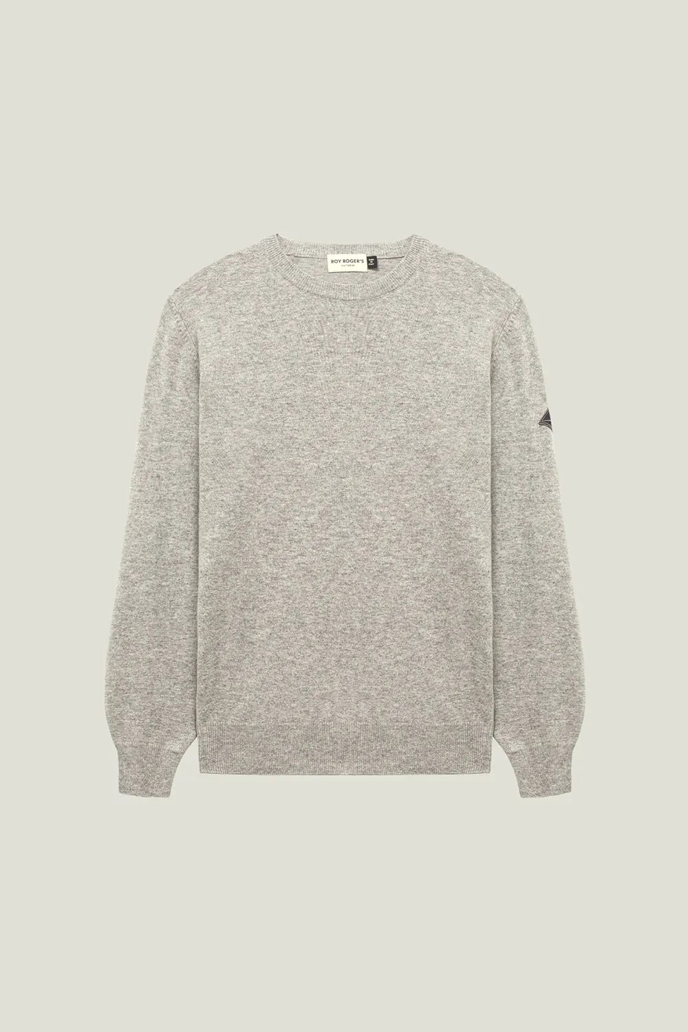 ROY ROGER’S Maglia Girocollo in Lana e Cashmere