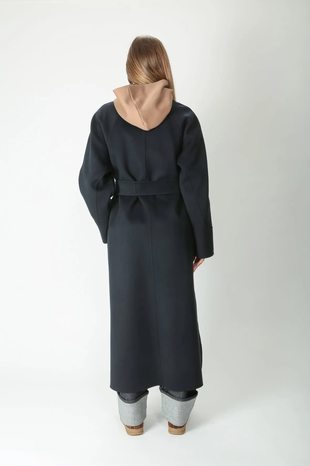 'S MaxMara Cappotto a vestaglia in lana Agata