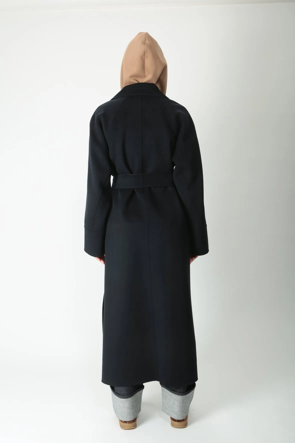 'S MaxMara Cappotto a vestaglia in lana Agata