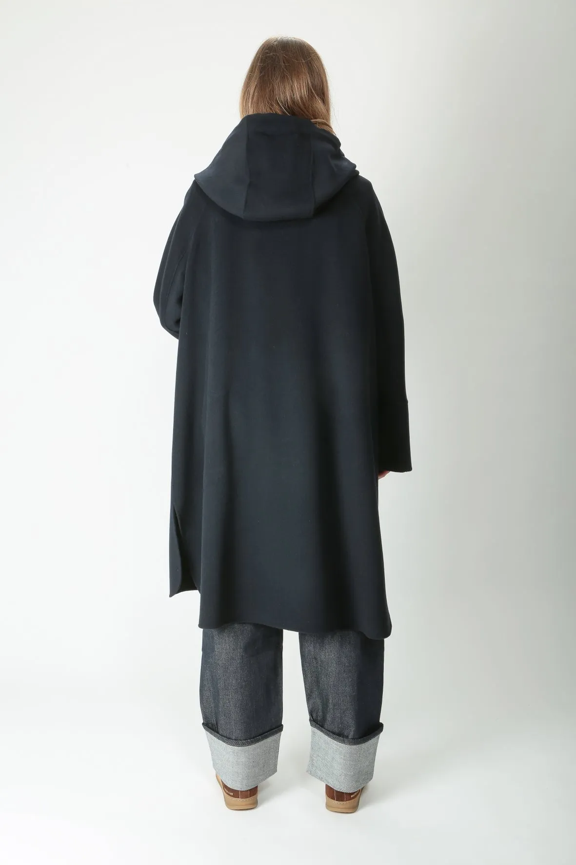 'S MaxMara Cappotto con cappuccio Felpi