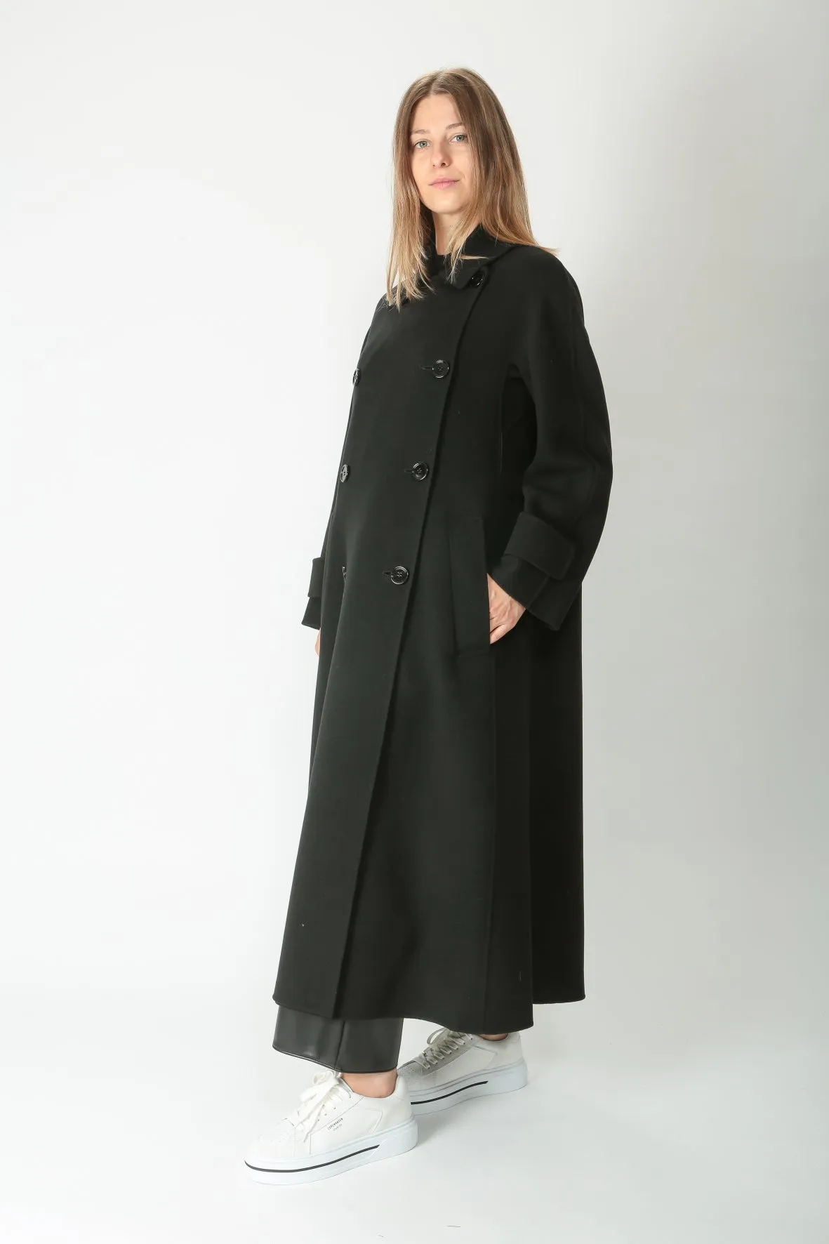 'S MaxMara Cappotto doppiopetto in lana Hester