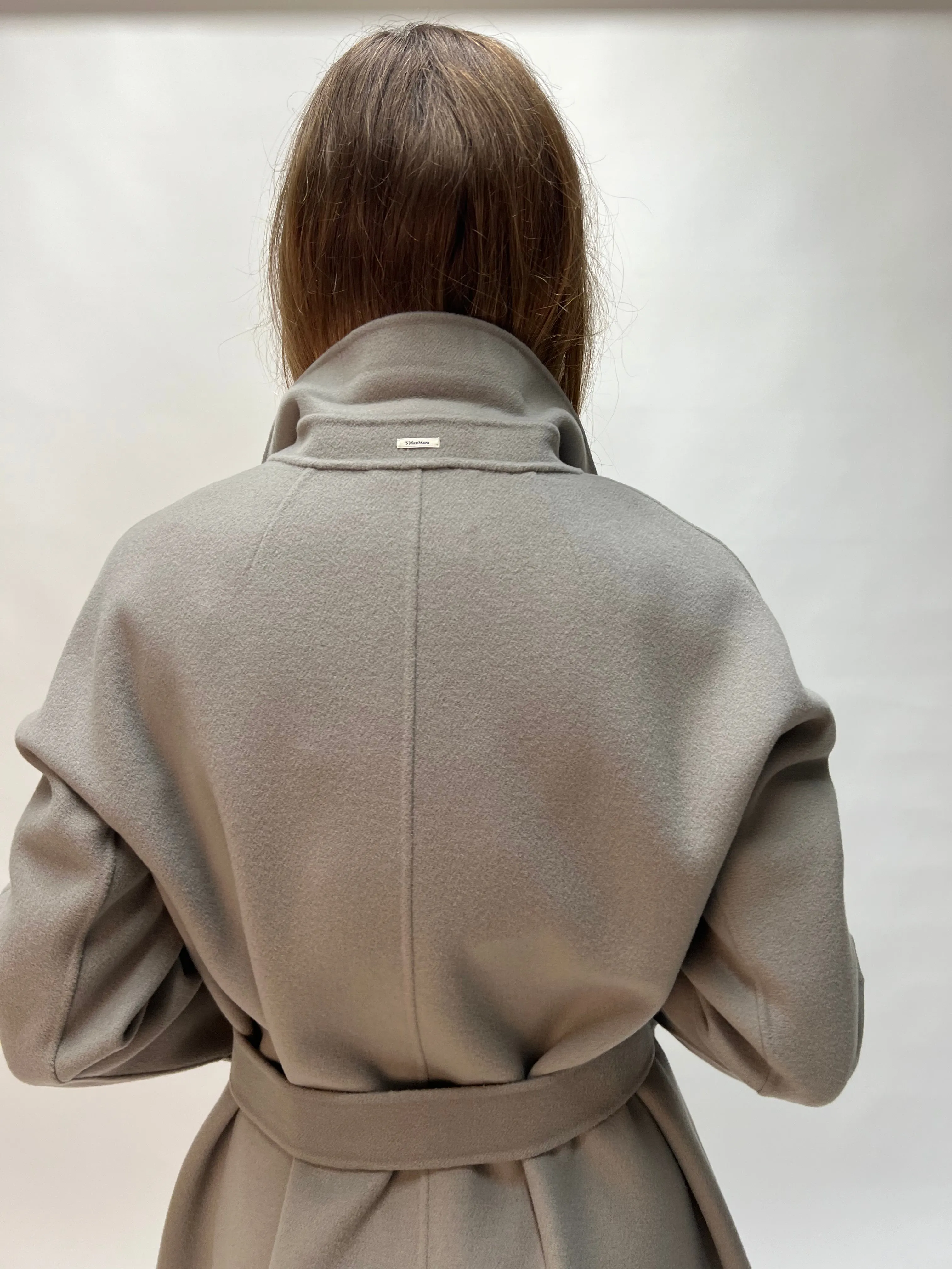 'S MaxMara Cappotto lungo a vestaglia Esturia
