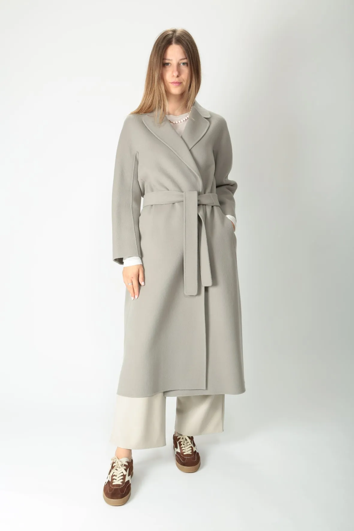 'S MaxMara Cappotto lungo a vestaglia Esturia