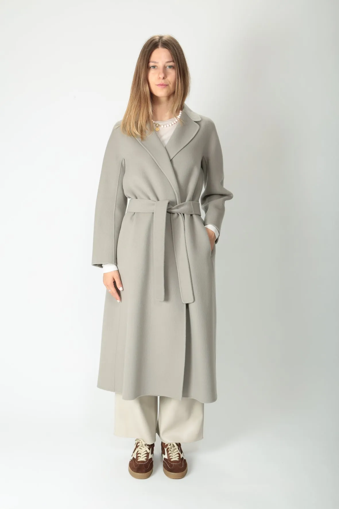 'S MaxMara Cappotto lungo a vestaglia Esturia