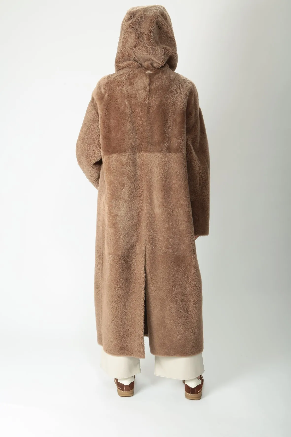 'S MaxMara Cappotto lungo in montone Joan