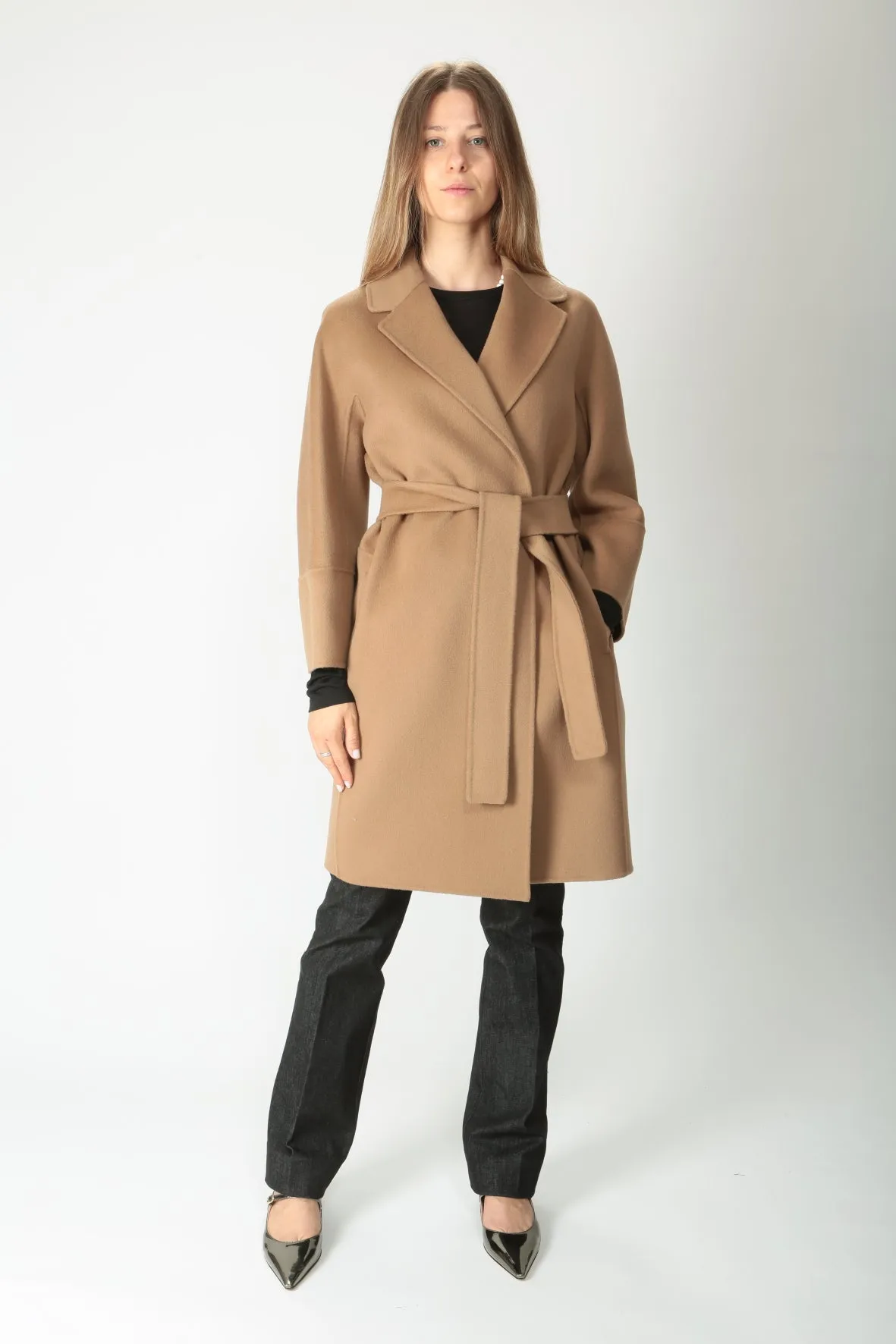 'S MaxMara Cappotto midi in lana Arona