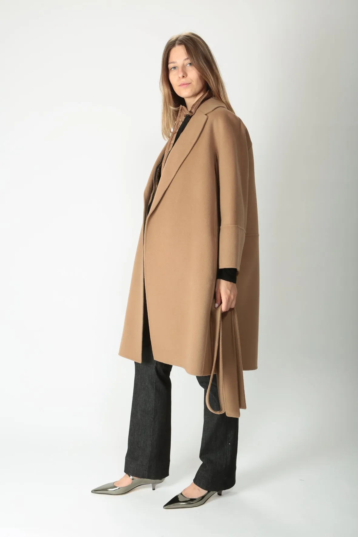 'S MaxMara Cappotto midi in lana Arona