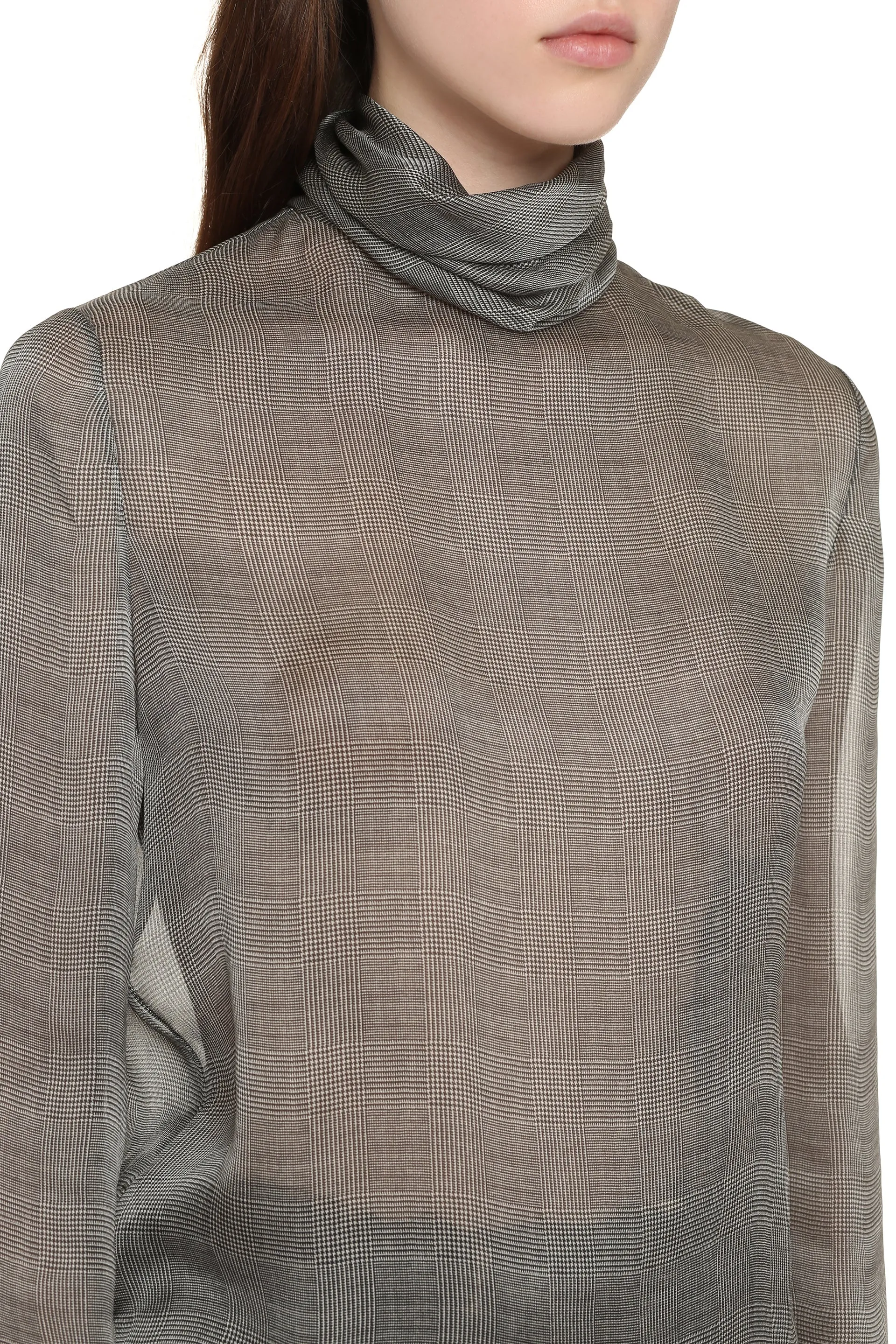 Saint Laurent Blusa in seta