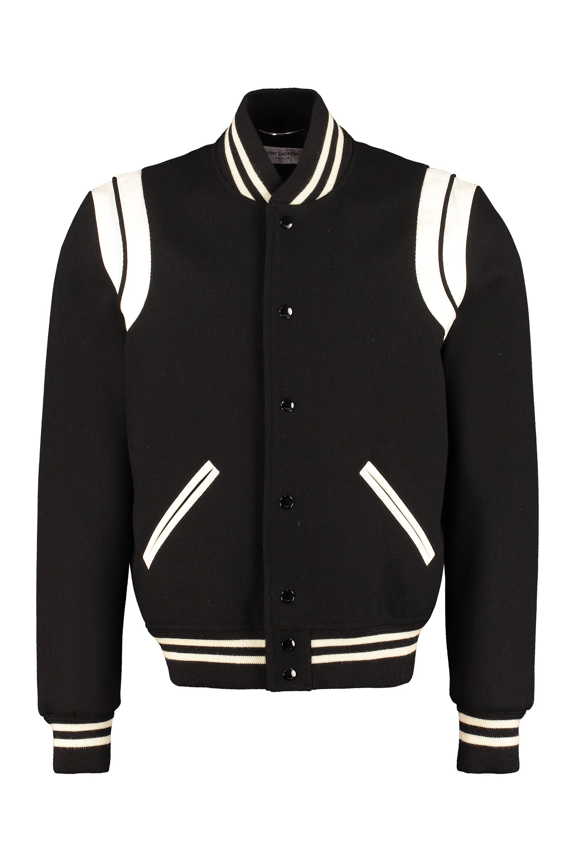 Saint Laurent Bomber Teddy in lana