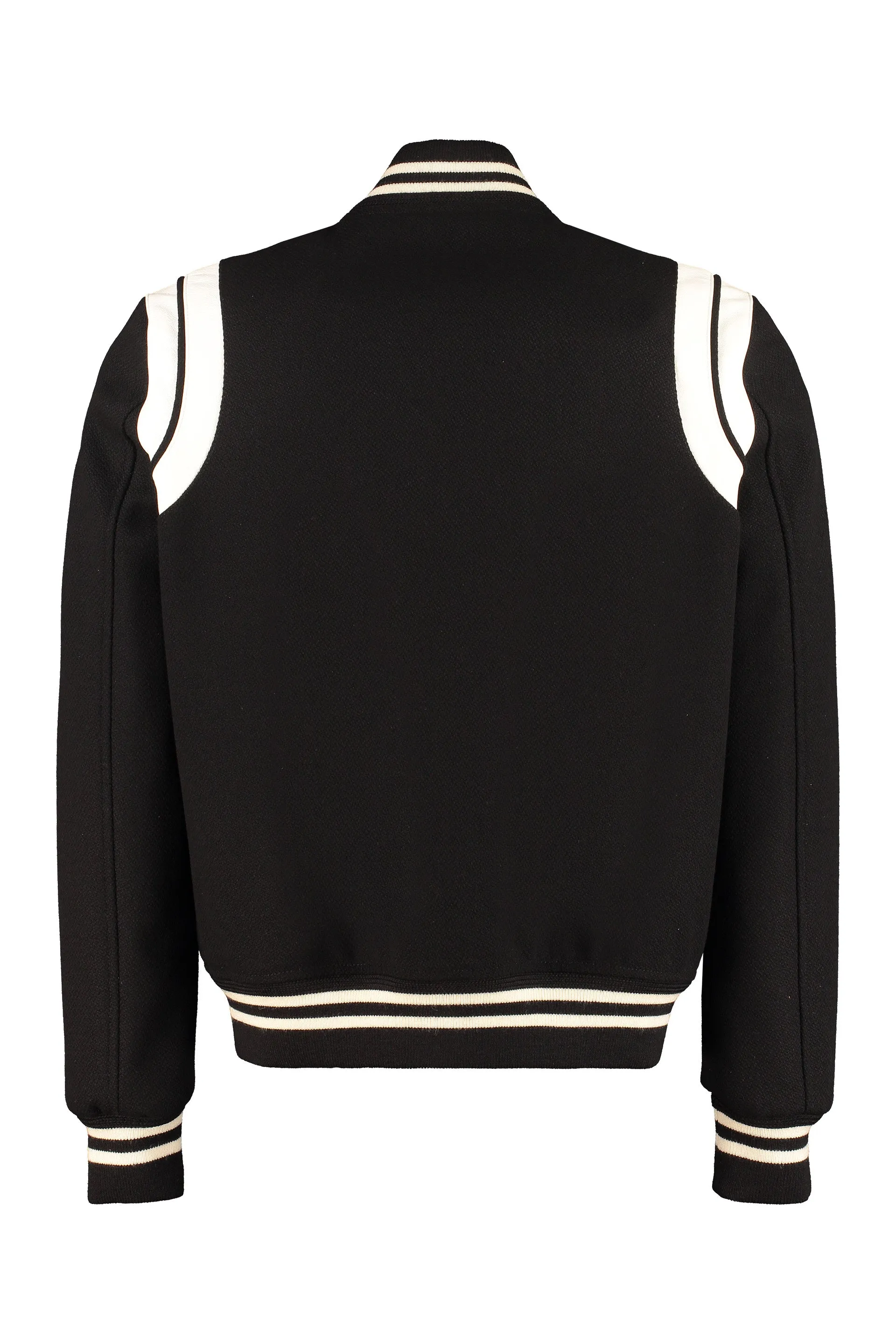Saint Laurent Bomber Teddy in lana