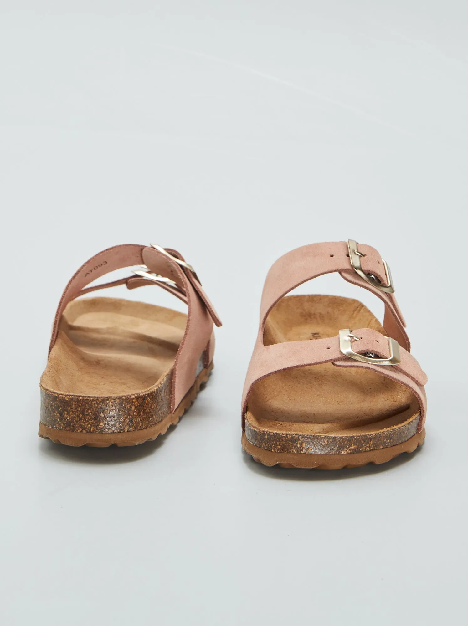 Sandali con doppio cinturino - ROSA