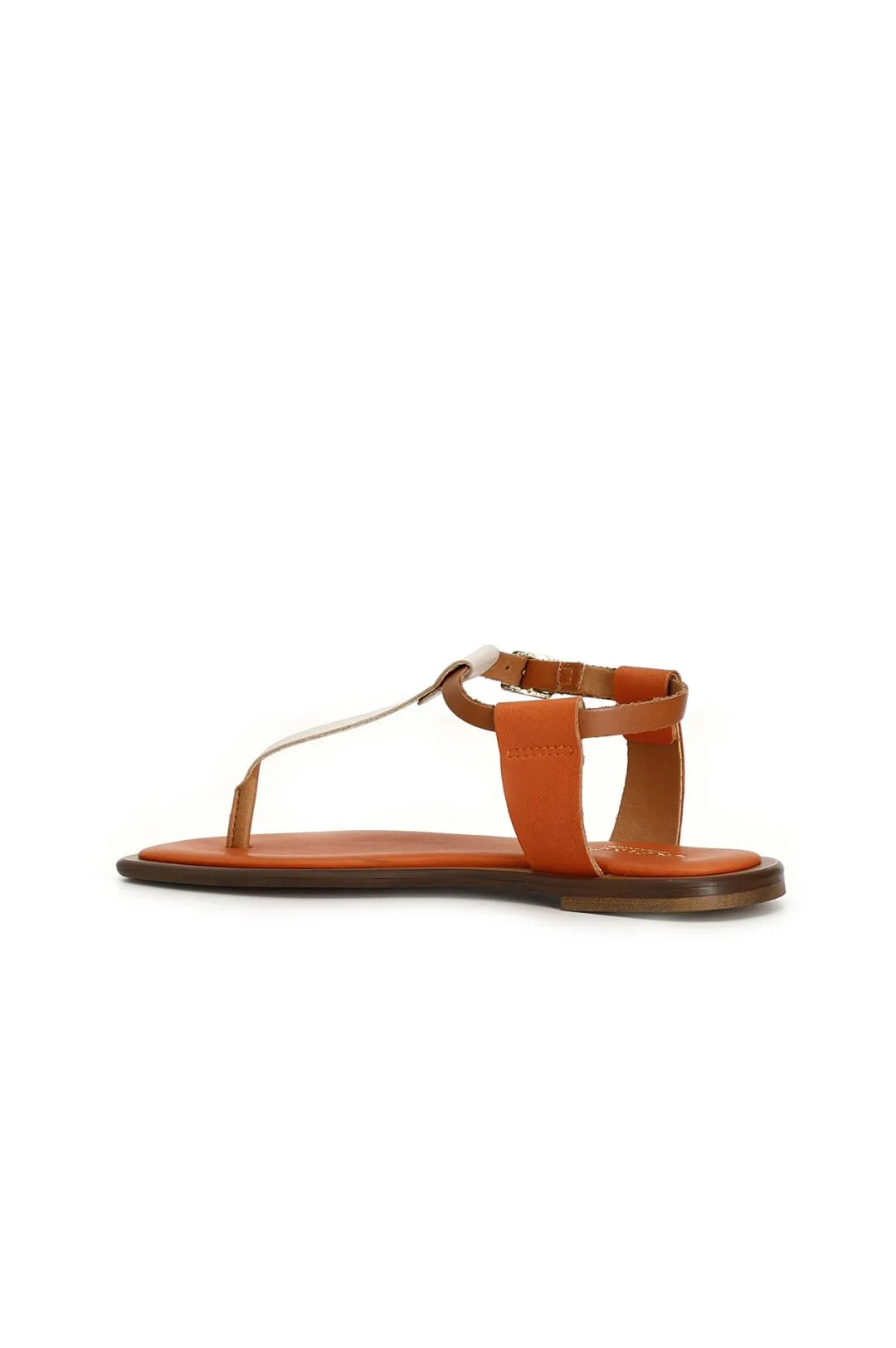 sandali infradito bicolore multi tortora
