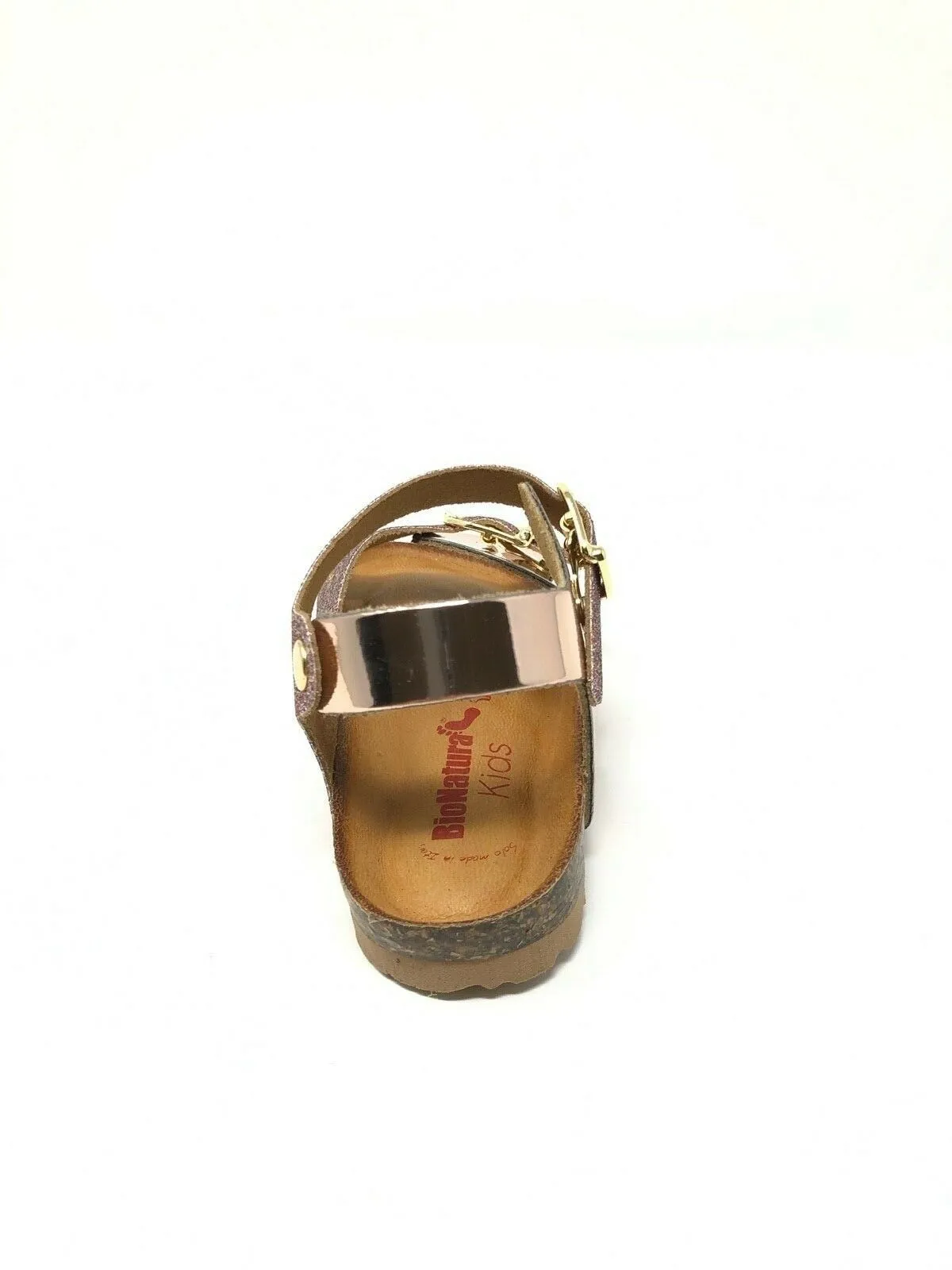 SANDALI PELLE GLITTER ROSA