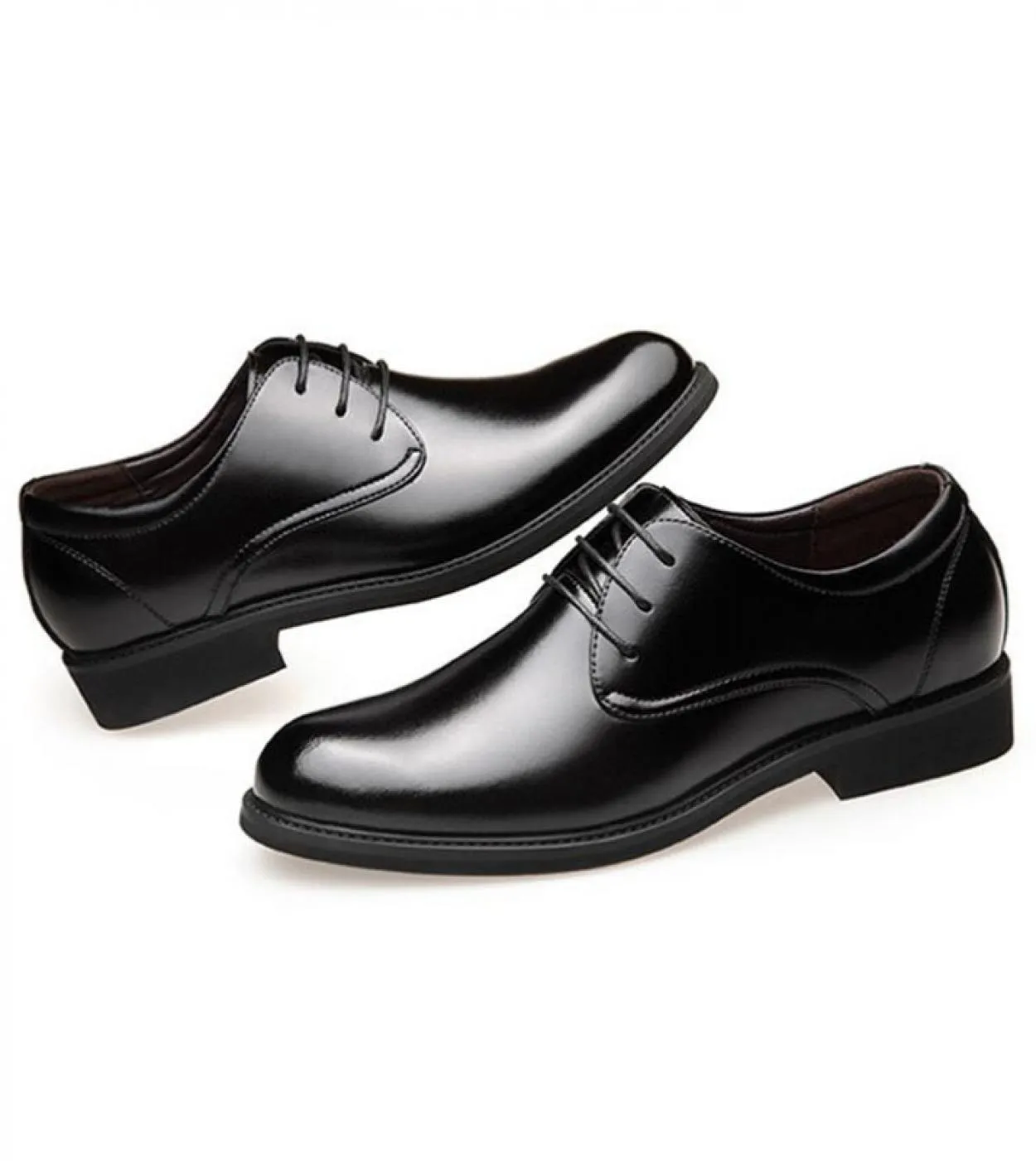 Scarpe da uomo con rialzo in altezza Scarpe eleganti da uomo con rialzo formale da uomo