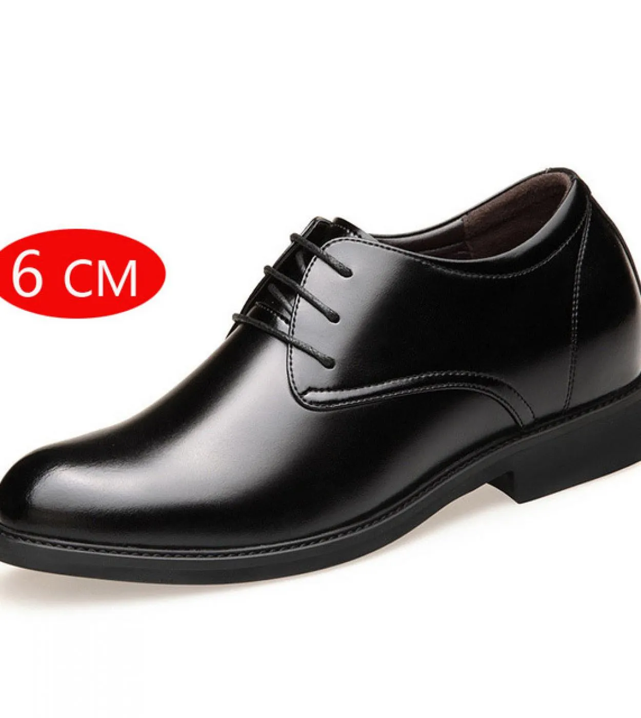 Scarpe da uomo con rialzo in altezza Scarpe eleganti da uomo con rialzo formale da uomo