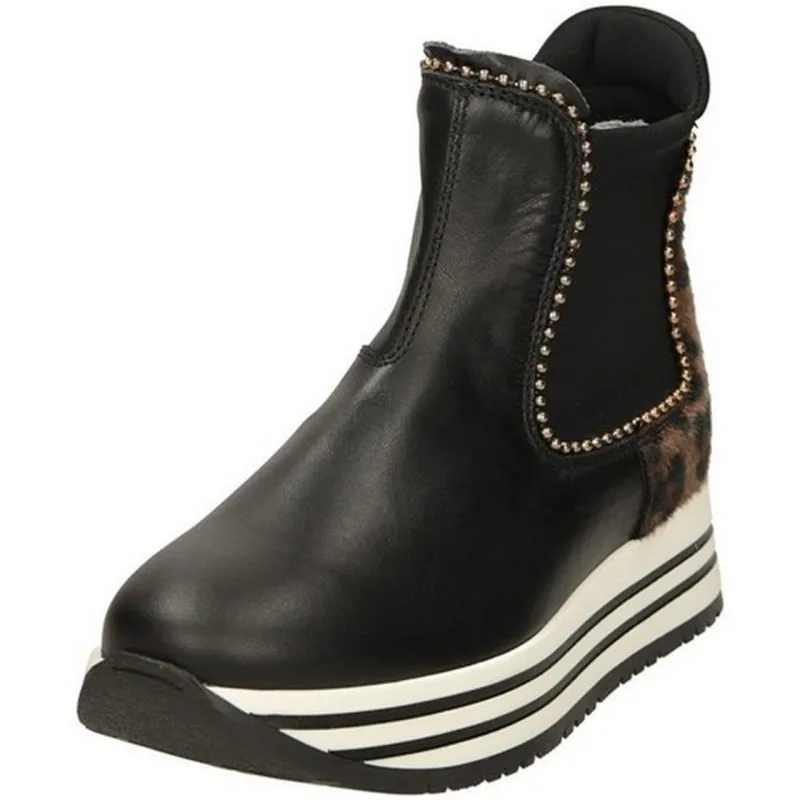 SCARPE JR NERO GIARDINI