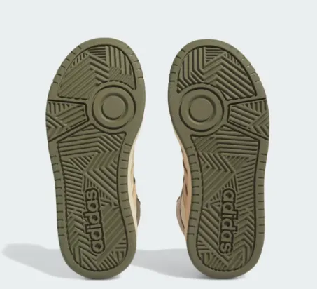 Scarpe Junior Adidas Hoops 3.0 Mid K IF7738 Beige
