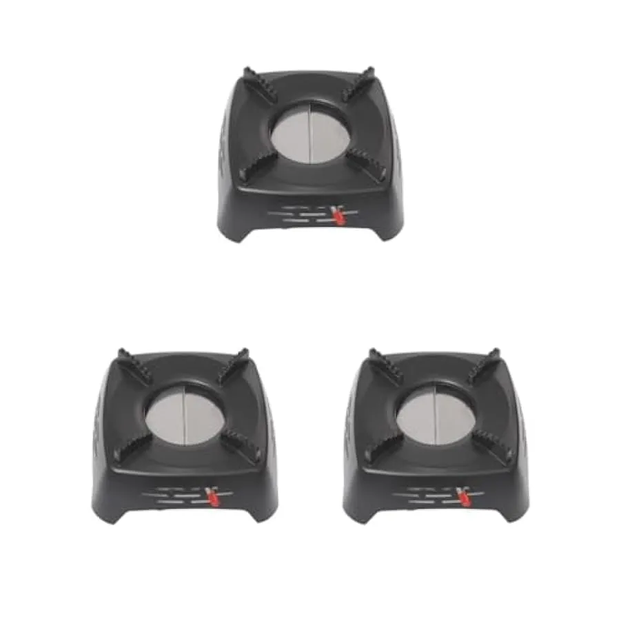 Set di 3 mini stufe ad alcol portatili per esterni, per campeggio, escursionismo, marrone 146922801